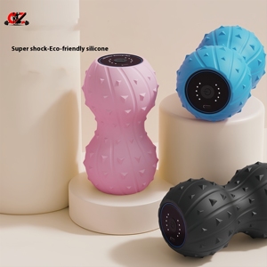 CZFITA New Generation of Safety Material Double <b>Headed</b> <b>Electric</b> <b>Massage</b> Ball, Fascia Roller for Deep Tissue and Muscle Relaxatio - Product Image 1