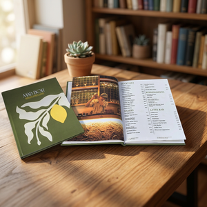 Menú de Restaurante Personalizado con Logotipo, Ecológico, Tamaño A4, Tapa Dura, con Forro de PU, Papel Resistente a Desgarros - Product Image 1