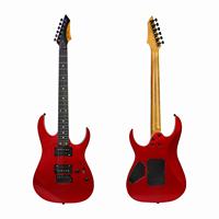 Guitarra Eléctrica de 6 Cuerdas al por Mayor con Mástil de Madera de Arce - Calidad Profesional, Ideal para Entrenamiento Musical/Práctica en Casa, OEM