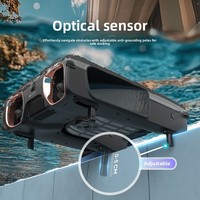 Robot Pembersih Kolam Renang Aiper Surfer S2 Solar Skimmer untuk Pengumpulan Sampah di Kolam Ikan