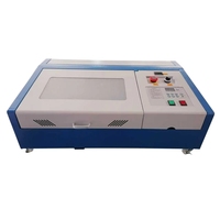 Mini machine de gravure et de découpe laser CO2 3020 40W 50W, facile à utiliser, moteur servo Leadshine M2 pour caoutchouc, bois, papier, LAS