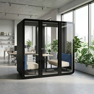 Cabina Acústica UNIBOOTH para Oficina, Insonorizada, Ecológica, para <span class=keywords><strong>Reuniones</strong></span> y Espacios Abiertos - Product Image 1