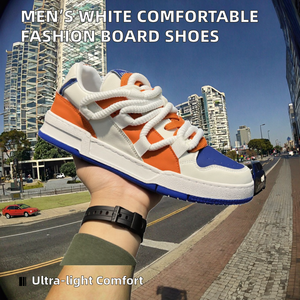 High Quality Sporty Breathable Lightweight Summer New Fashion Comfortable Bread <b>Loafers</b> <b>Men</b> Custom Logo <b>White</b> Casual Shoes - Product Image 2