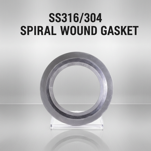 Joints métalliques spiralés en acier inoxydable 304 avec <span class=keywords><strong>joint</strong></span> intérieur en forme <span class=keywords><strong>de</strong></span> vague/en forme <span class=keywords><strong>de</strong></span> V, en graphite/PTFE - Product Image 1