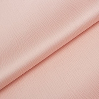 Robes en tissu satiné d'acétate tissé tendance pour femmes et jeunes filles 2026, texture effet vague d'eau, effet brillant, extensible