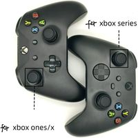 Manettes de pouce personnalisées en silicone 3D pour manettes de jeu Xbox Series S X 360 PS4 PS5 PS3