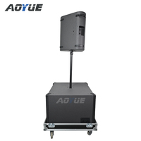 Système de sonorisation portable pour mosquée, enceinte combo line array 15 pouces 15X/KA18 néodyme, caisson de basses 18 pouces, son surround.