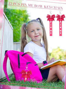 Porte-clés personnalisé avec logo d'usine, ruban scintillant, strass et nœud pour l'esprit d'équipe scolaire et les cadeaux sportifs - Product Image 3