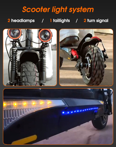 Hot Sale T4 Double Motor 48v 13ah Lithium Battery Stand <strong>up</strong> Foldable Electric <strong>Mobility</strong> <strong>Scooter</strong> - Product Image 4