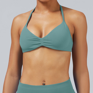 Originale nuovissimo reggiseno Sexy elasticizzato a quattro vie per le donne leggero e traspirante senza cuciture Set con motivo di stampa - Product Image 2
