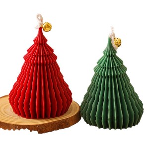 Christmas candles, handmade scented <b>gifts</b>, party decorations, Christmas tree scented candle <b>gift</b> <b>boxes</b>, DIY holiday souvenirs - Product Image 5