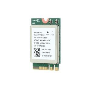 와이파이 6E MediaTek MT7921k 트라이 밴드 1800M 블루 치아 5.2 데스크탑/노트북 무선 네트워크 카드 - Product Image 4