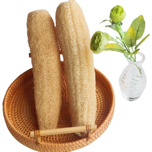 One Whole Loofah 100% éponge de bain de beauté naturelle, éponge de gommage du corps, houppette de qualité supérieure, Loofa Luffa Loffa pour exfolier - Product Image 1
