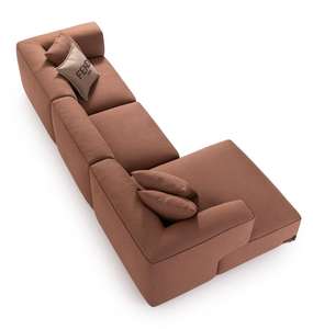 Canapé modulaire moderne sectionnel Meubles de salon Canapé en tissu Canapé d'angle de luxe Ensemble de canapés de salon - Product Image 5