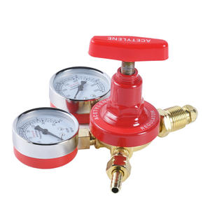 Regulador de Gas Yamayo YQY-08 con Diafragma de Latón, Manómetro G5/8, Rosca Interna de 8mm para Oxígeno, Acetileno y Propano - Product Image 2