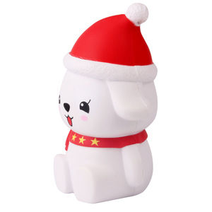PU Foam Fidget Toys Christmas Dog <b>Squishy</b> Slow Rebound For Kids 2 4 Years Unisex - Product Image 3