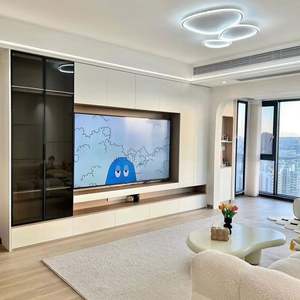 <b>Wall</b> Unit <b>Tv</b> Cabinet Modern Design Living Room Furniture <b>Tv</b> <b>Stand</b> Modern Wooden <b>Tv</b> Cabinet - Product Image 1