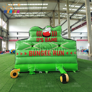 Winsun thương mại <span class=keywords><strong>Inflatable</strong></span> trở ngại trò chơi trẻ em yêu thích màu xanh lá cây <span class=keywords><strong>Inflatable</strong></span> <span class=keywords><strong>Bungee</strong></span> chạy trò chơi winsun <span class=keywords><strong>Inflatable</strong></span> trò chơi thể thao - Product Image 3