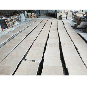 Cột Đá Vôi La Mã Có Rãnh Tròn Ngoại Thất Màu Be Cột Trụ Đá Cẩm Thạch - Product Image 2