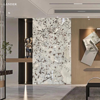 Landerstone Labrador Bianco Dalle de marbre pour évier Mur et revêtement de sol Personnalisation Dalle de marbre en pierre naturelle