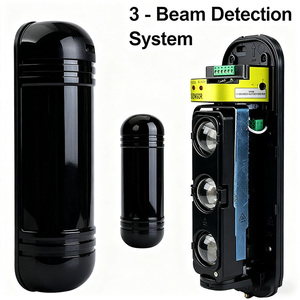 IP65 không thấm nước 3 chùm cảm biến hồng ngoại | treo tường ngoài trời báo động xâm nhập dò - Product Image 6