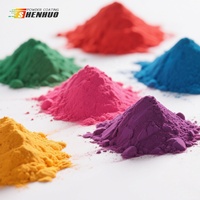 Mat Dokulu Süper Dayanıklı Epoksi Polyester Karışık Toz Boyaları Dış Mekan Metal Mobilyaları İçin