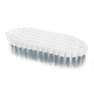 Flexible Cleaning Brush For <b>Kitchen</b> Sink Stovetop Bathroom Floor Shoes Nylon Bristles <b>Plastic</b> Handle Household Use - Product Image 5