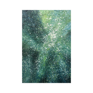 Xingman's New Emerald Abstract Oil <b>Painting</b> Green Hand Painted Textured Art Modern Wall Hanging <b>For</b> Living Room Bathroom - Product Image 5