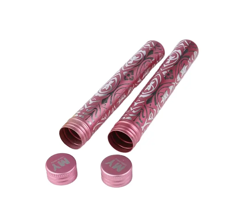 factory manufacture high quality silver aluminum steel stainless steel pipe metal cigar tube