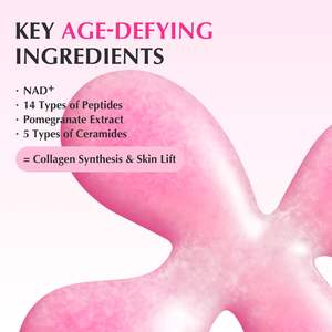 NAD + peptid artırılması 30ml Vegan kollajen Serum C vitamini 5 Ceramide nemlendirici Anti-Aging yüz kırışıklık bakımı - Product Image 6