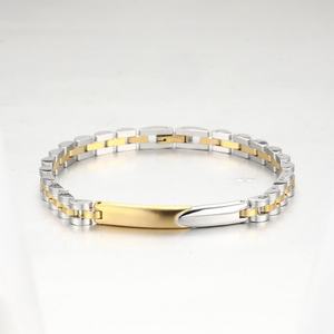 Bijoux de haute qualité, résistants à la décoloration, durables, plaqués or, plaqués argent, bracelet tendance Chucky pour femmes/hommes - Product Image 3