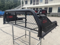 Roll Bar Baja Universal dengan Lapisan Bubuk Hitam untuk Kendaraan Pikap F150 Raptor Tacoma NP300
