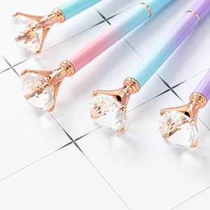 Bolígrafo de Cristal con Diamantes y Logotipo Personalizado - Regalo de Oficina de Metal Premium para Promociones y Eventos - Product Image 2