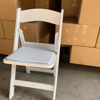 Chaise pliable empilable en plastique W-31 – Économique et rentable pour appartement, salon et salle à manger