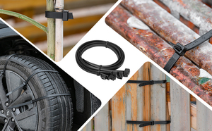 OEM nhà máy chất lượng cao Nylon Zip quan hệ uv-kháng hai mặt cáp có răng quan hệ kích cỡ khác nhau bao gồm cả 350 mét chiều dài - Product Image 6