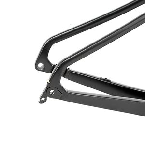 Cadre de vélo de route tout-terrain en fibre de carbone 700c, supports de freins à disque, sans marque, x1000, 51cm - Product Image 6