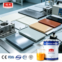 Revêtement supérieur en polyuréthane bicomposant PU30 pour machines d'ingénierie, bonne flexibilité, résistance aux dommages causés par la friction mécanique