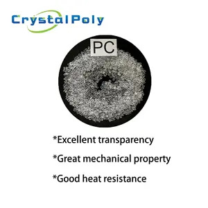 Polycarbonate Raw Material Transparent Pellets 100% Virgin-grade PC Resin