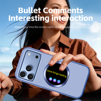 Étui de téléphone avec écran intelligent, écran tactile de 1,52 pouce, support magnétique antichoc, coque de protection pour iPhone 18 Pro Max