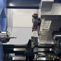 Machine à tourner, fraiser et percer multifonctionnelle à lit horizontal lourd SDVEDON TCK600 Fanuc CNC