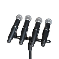 Support de microphone de bureau double tête ou quadruple tête pour conférence
