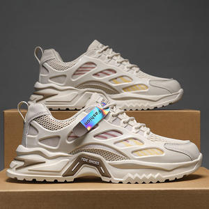 Zapatos Deportivos Casuales de Verano para Hombre, Estilo Coreano, Transpirables, de Malla, Combinables con Todo, con Suela Gruesa, Nueva Colección - Product Image 6