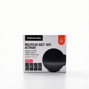 Ruban adhésif multi-usages noir 1 po x 30 pi, résistant et imperméable, pour la réparation électronique et l'usage général - Product Image 1