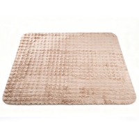 Tapis en fausse fourrure de lapin soyeux et moelleux effet bulle nuage, doux et confortable pour salon, chambre à coucher, décoration intérieure chaleureuse et accueillante