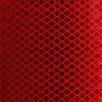 Feuille réfléchissante prismatique de qualité diamant Full-Cube |   Vinyle réfléchissant PMMA haute luminosité pour les panneaux de signalisation routière