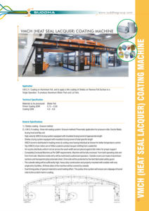 Rouleau de machine de revêtement de laque VMCH à grande vitesse pour rouler le système de revêtement de thermoscellage pour la solution d'emballage médicale de feuille de boursouflure - Product Image 5