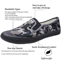Zapatos de Trabajo de Moda con Camuflaje para Hombre y Mujer, con Suelas de Goma Antideslizantes, Resistentes al Desgaste y Duraderas, Zapatos Industriales