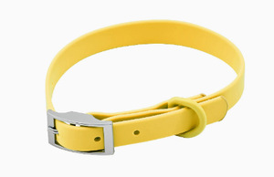Collier pour chien en PU imperméable avec lettres 3D amovibles ; vendu séparément ou en ensemble personnalisé DIY pour toutes les races de chiens - Product Image 4