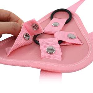 Gratis Custom Box-Mannen Vrouwen Seks Volwassen Speelgoed Broek Strap-On Realistische Dildo Met Ringen Strapon Harnas Games Dropshipping - Product Image 2