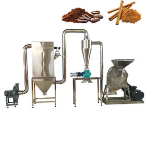 Molino Industrial Eléctrico de Acero Inoxidable para Granos y Chile en Polvo con Motor y Rodamientos para Procesamiento de Alimentos - Product Image 1